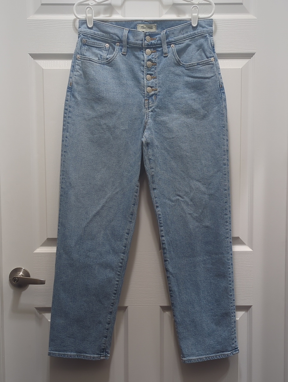 Madewell The Perfect Vintage Straight Jean Button-Fly 29